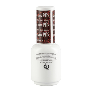 لاک ژل پی ان اس مدل Glitter حجم 15 میلی لیتر - Image 4